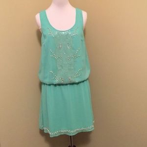 Sea Glass beaded dress